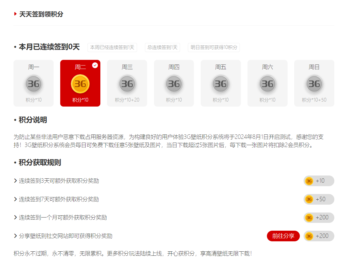 3G 壁纸:支持 2/4/5/8K 电脑手机壁纸的免费图片资源站