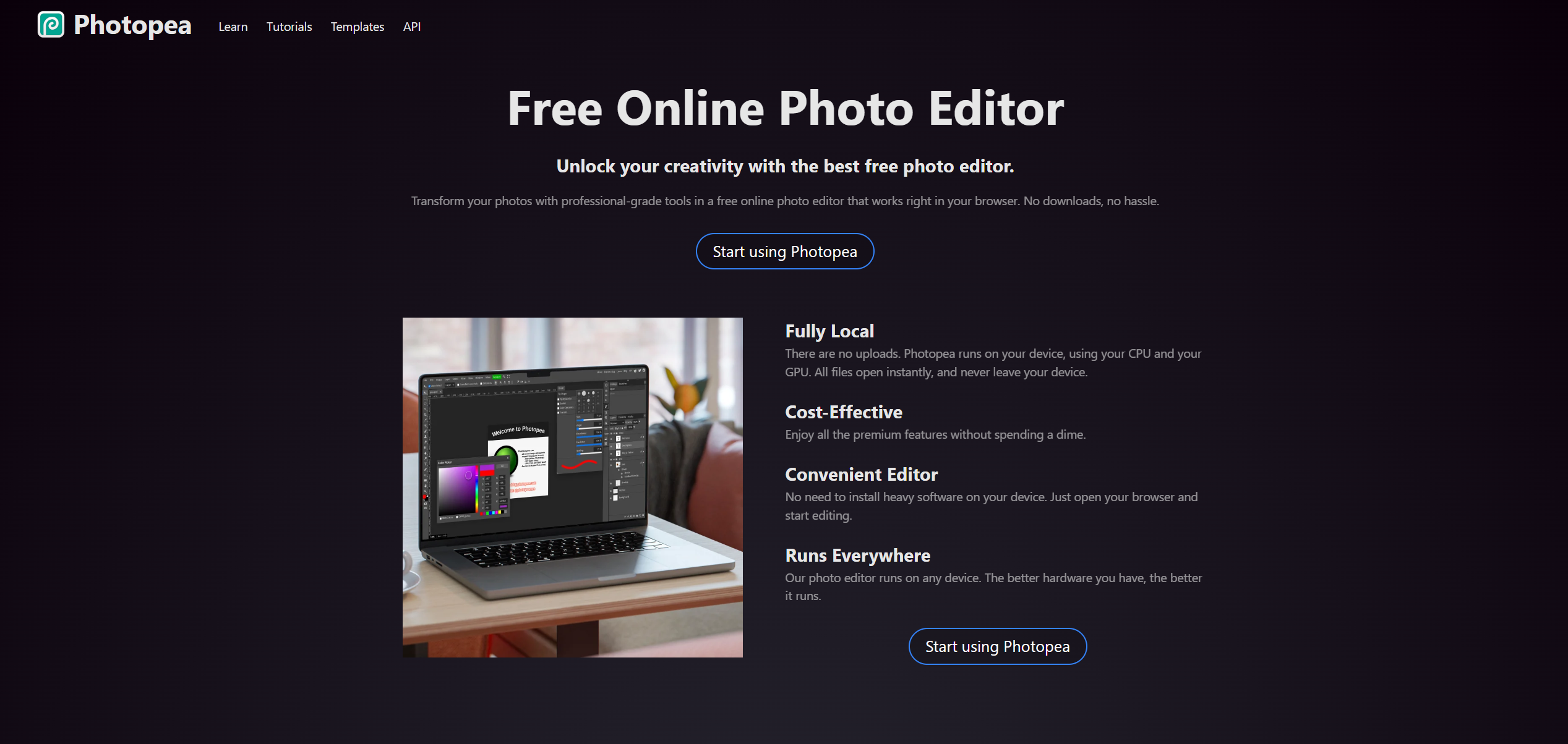 Photopea:PhotoShop 的在线完美替代品,免费!