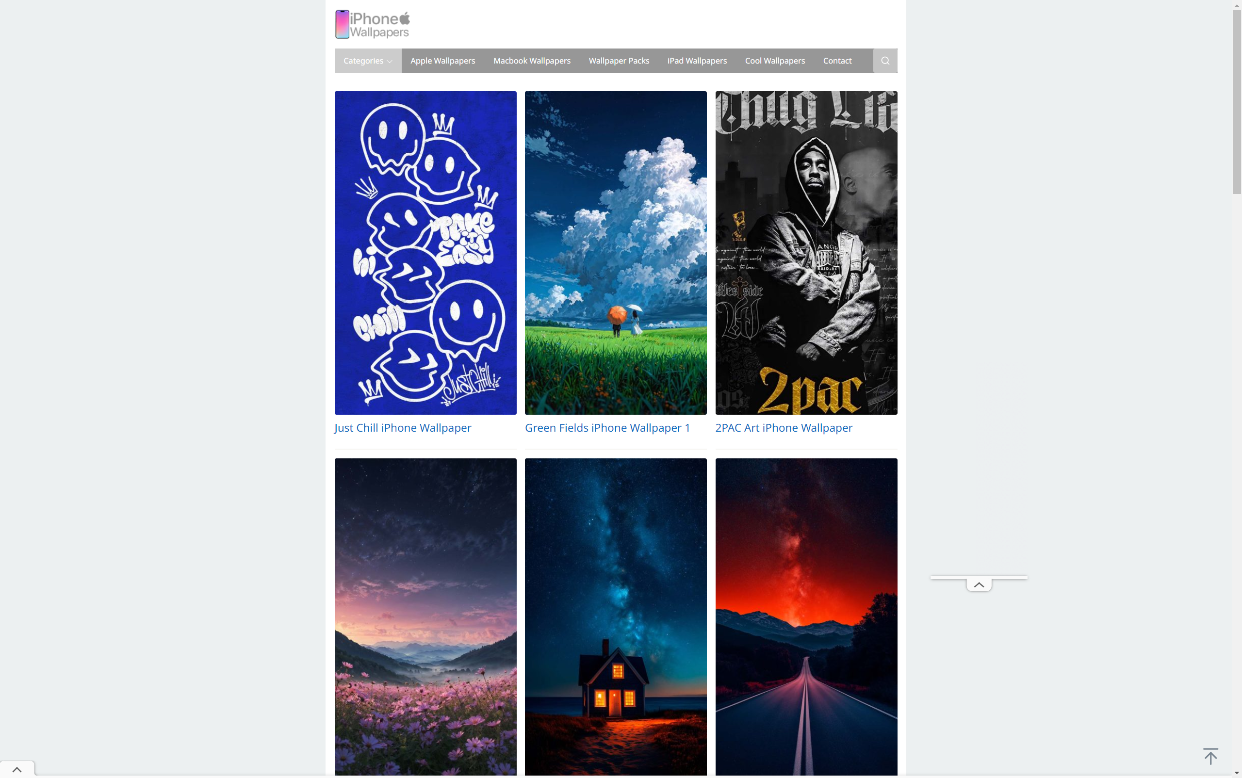 iPhoneWallpapers：苹果手机、平板、电脑壁纸资源站，果粉必备