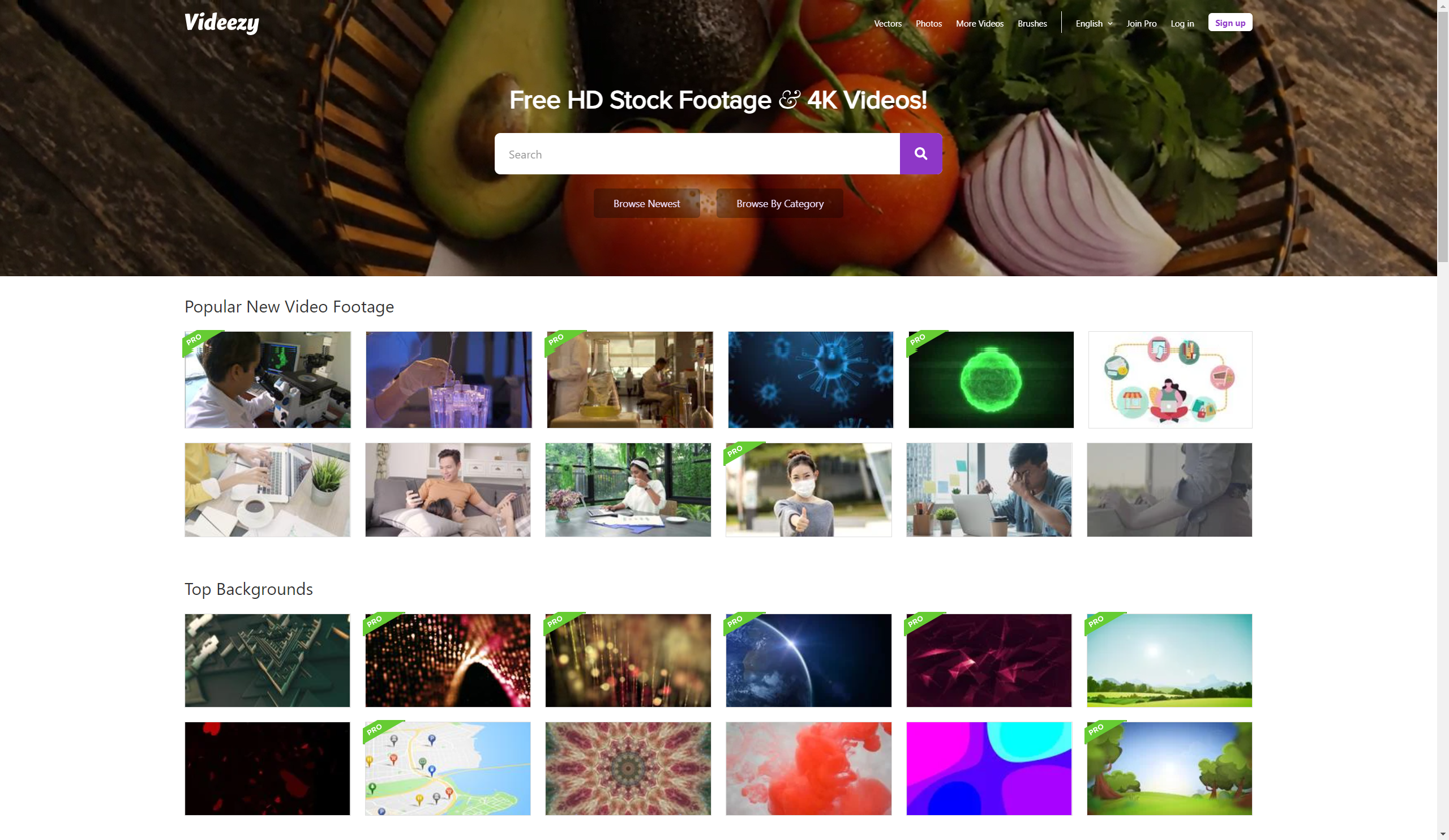 Videezy:高清 4K 视频剪辑、平面设计素材免费下载