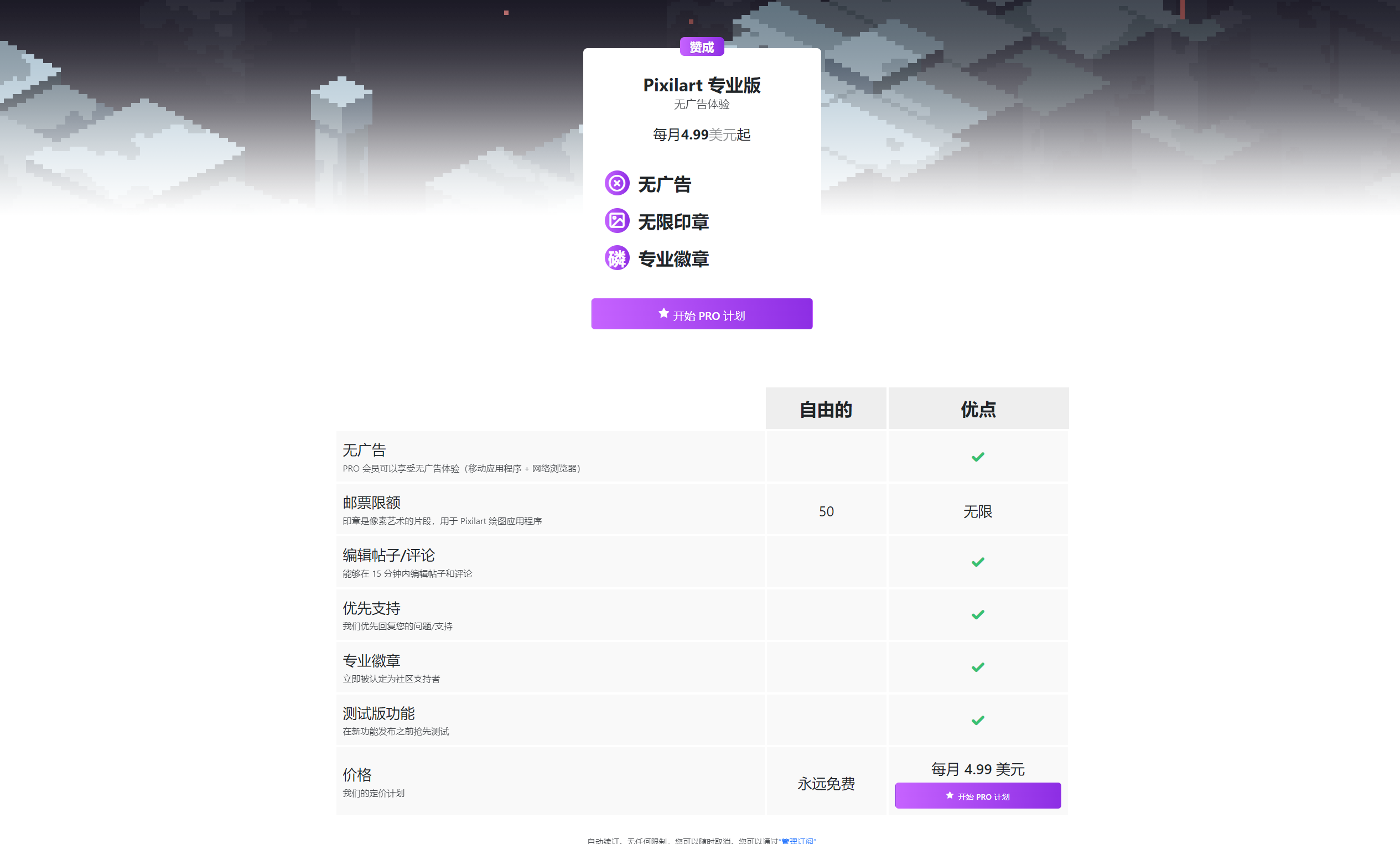 Pixilart:在线绘制像素风图片,可免费下精美壁纸