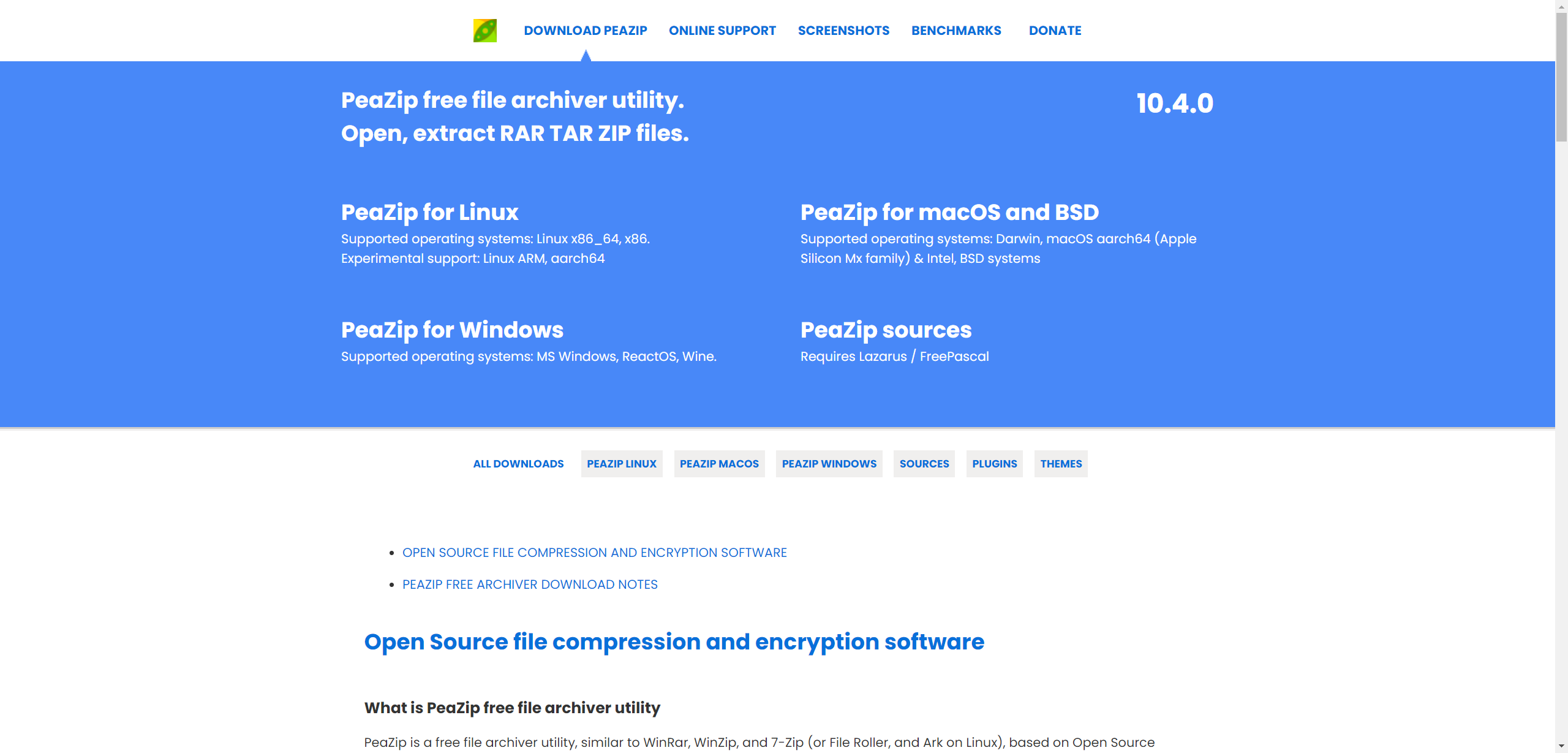 PeaZip：免费开源的跨平台解压缩工具，可免安装