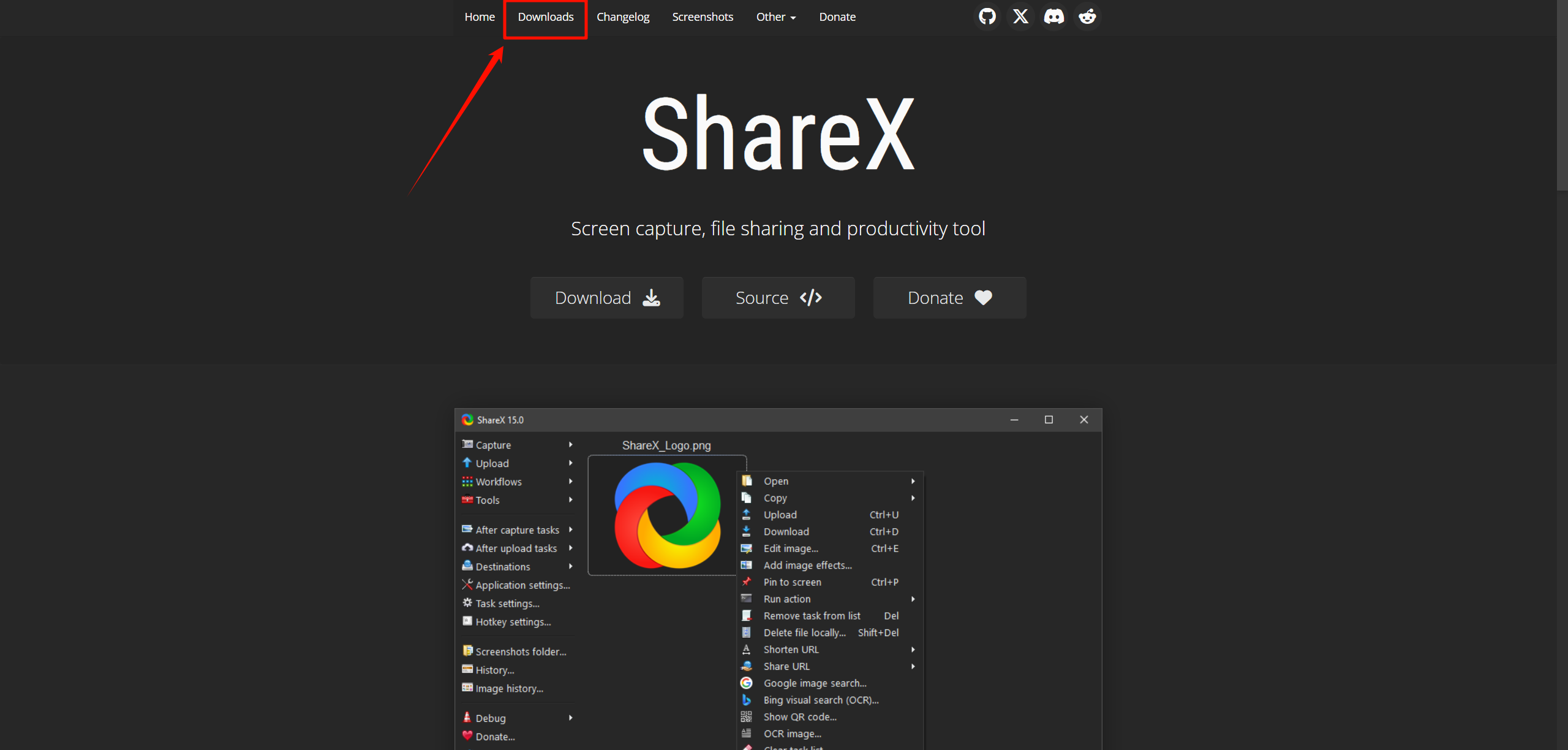 ShareX:能 P 图的功能强大的免费开源截图录屏软件